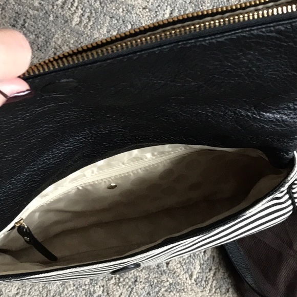 Kate Spade Fabric and Leather foldover bag - Picture 4 of 9